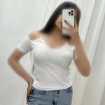 تیشرت یقه هفت سرشانه زنجیر (پک 6 عددی)