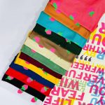 تاپ یقه خشت توت فرنگی(پک 6 عددی)