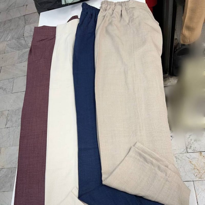 شلوار پشت کش بیرونی (پک 5 عددی)
