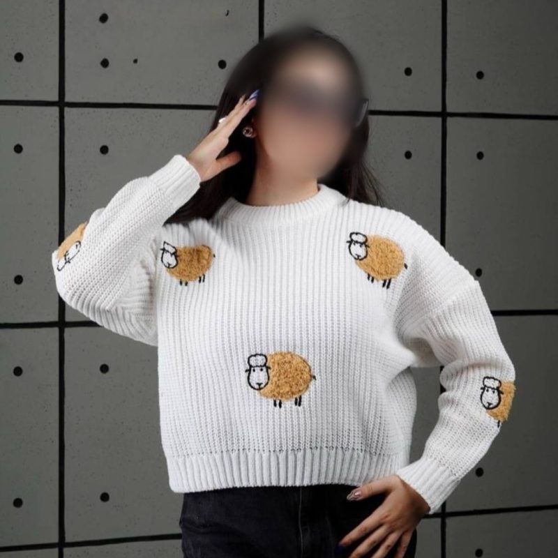 کراپ بافت ببعی (پک 6 عددی)