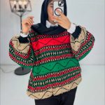 بافت سرخ پوستی  (پک 6 عددی)