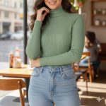 بلوز بیسیک یقه اسکی (پک 6 عددی)