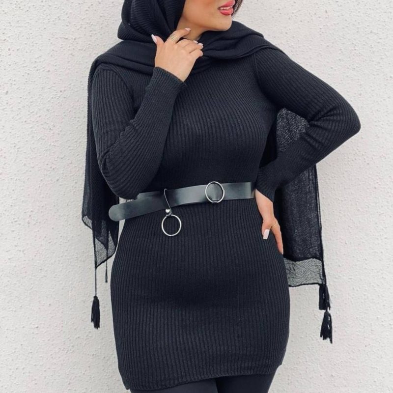 زیر سارافون یقه گرد (پک 3 عددی)
