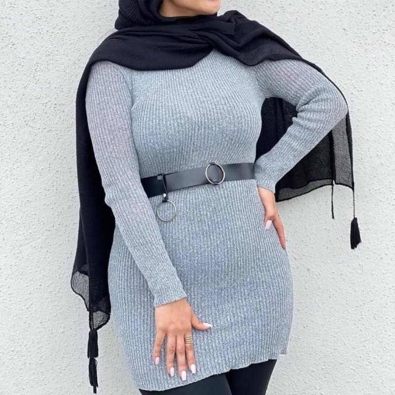 زیر سارافون یقه گرد (پک 3 عددی)