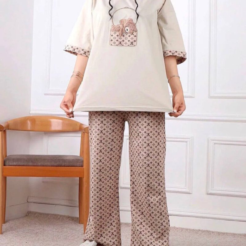 ست بلوز شلوار گوچی پاندا(پک۴عددی)