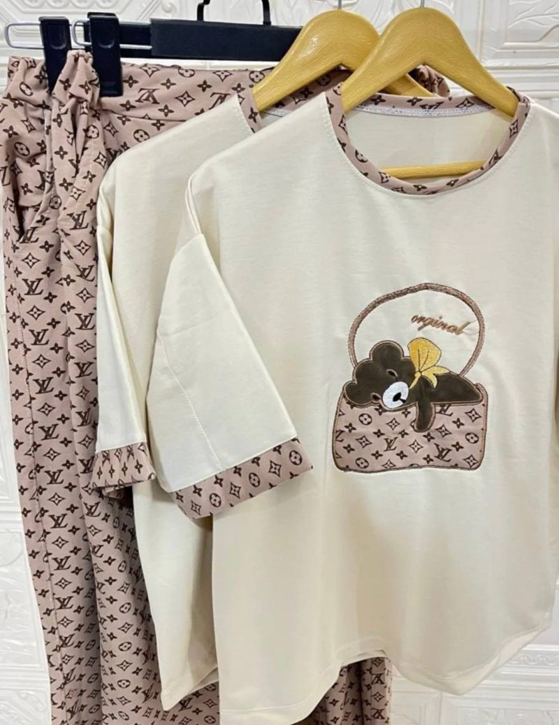 ست بلوز شلوار گوچی پاندا(پک۴عددی)