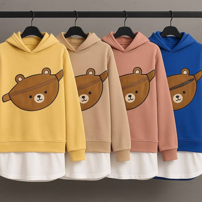 ست هودی شلوار(پک ۶ عددی)